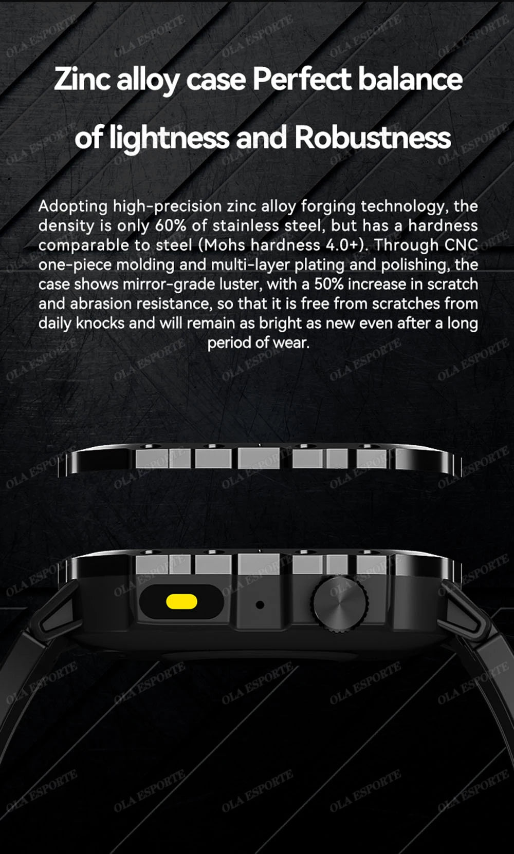 2025 New SmartWatch Men Militray Outdoor GPS Sport Watches Heart Rate Sleep Waterproof Smart Watch IOS Android