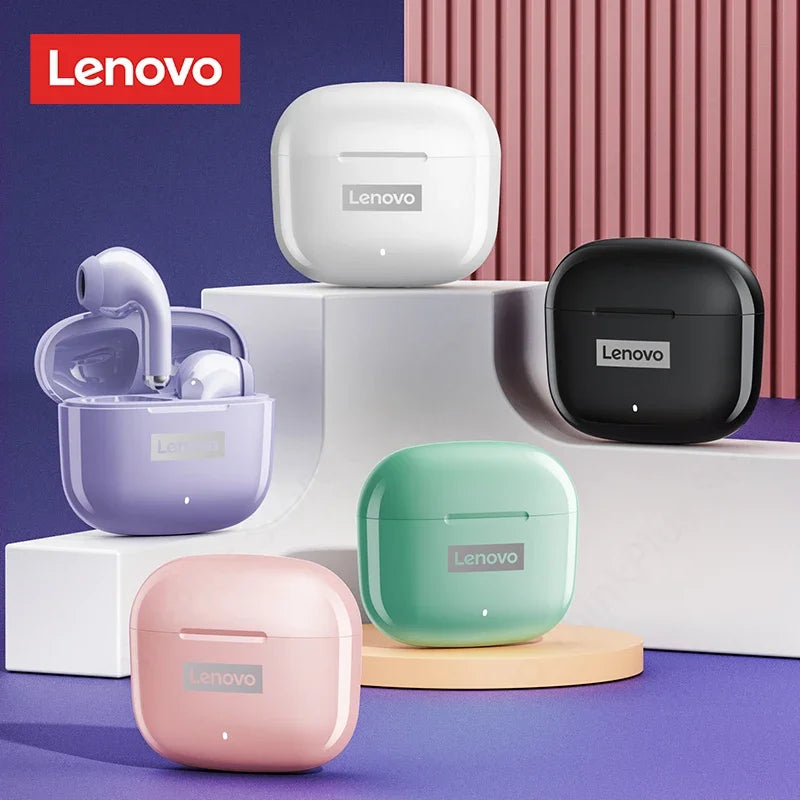 Ship From US Lenovo LP40 Pro Bluetooth Wireless Earphones Low Latency Sports Music Headphones Noise Reduction Earbuds