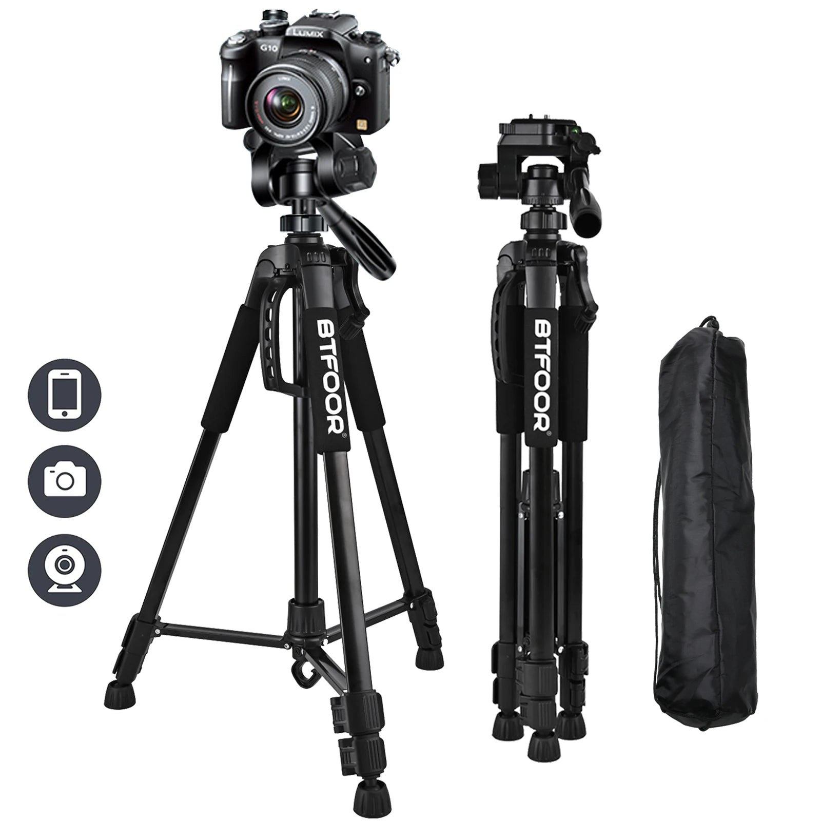 BTFOOR 3520 Professional Aluminum Tripod