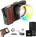 COLBOR W60/W60R/W100/W100R COB LED Video Light – 60W/100W Portable Photography Lighting, Handheld Pocket Fill Light for Outdoor Shooting
