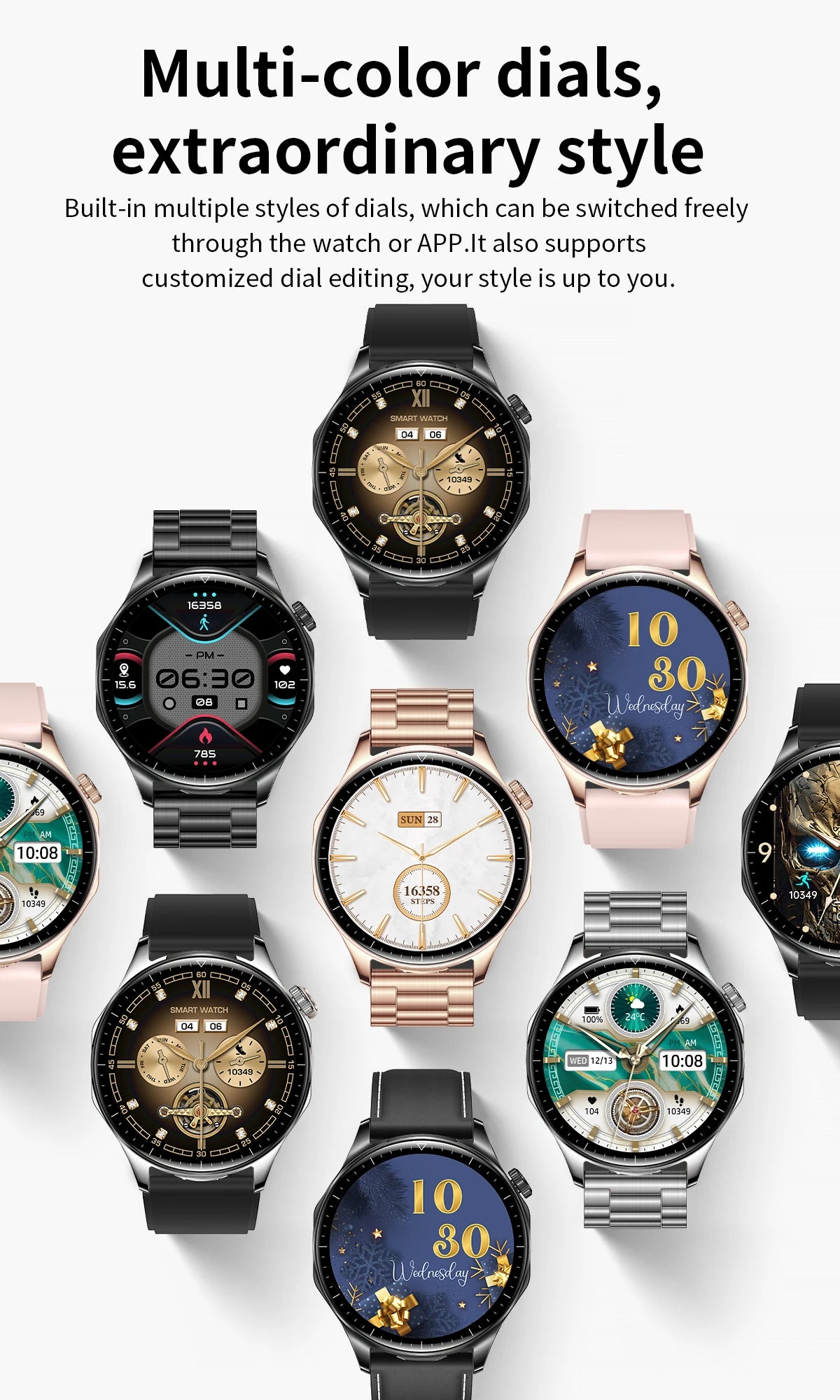 2026 new 2-In-1 TWS Headset Smart Watch 1.43" Women Men Sport Fitness motion Tracker Watches Earphone Music Smartwatch