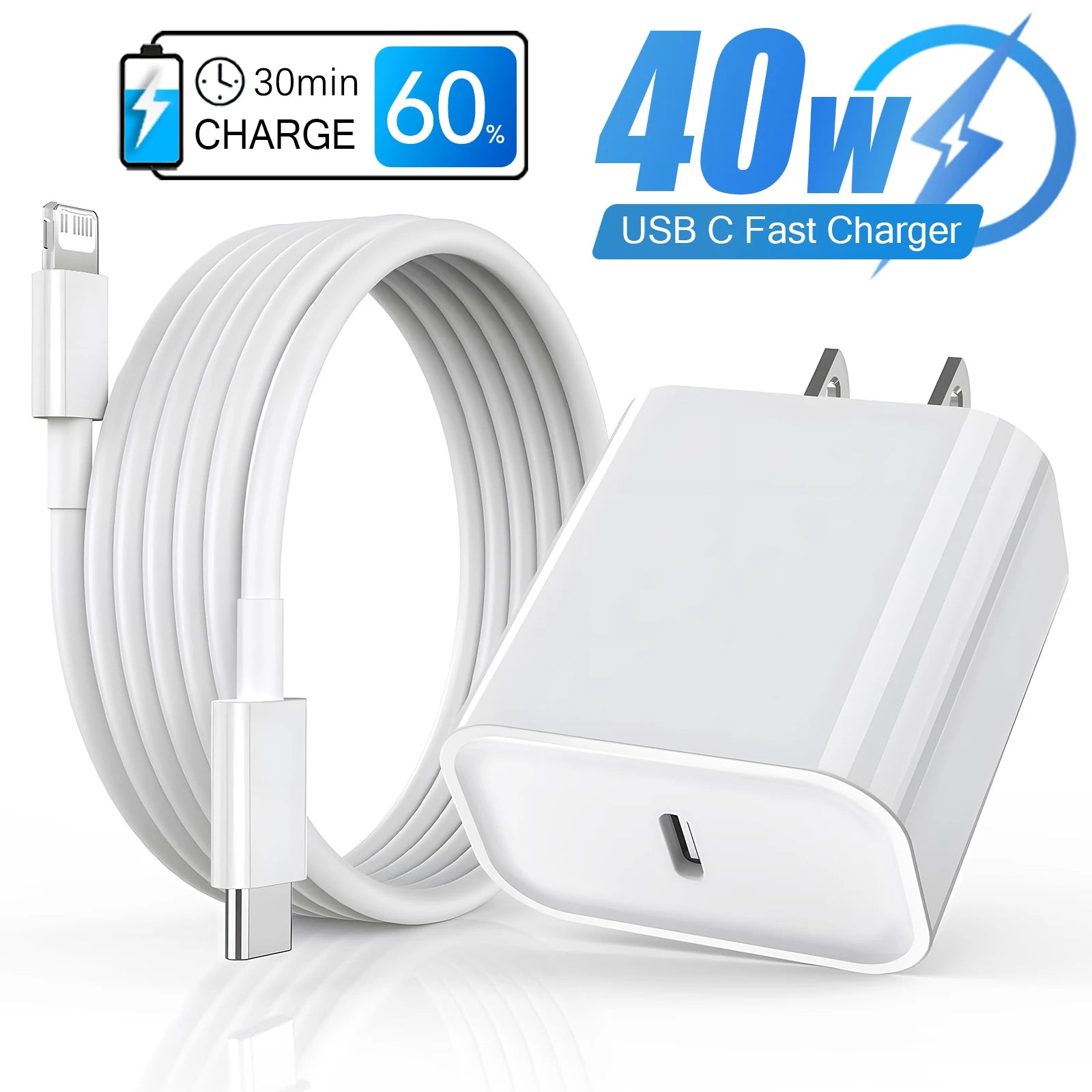 QWQ 40W USB-C Fast Charger