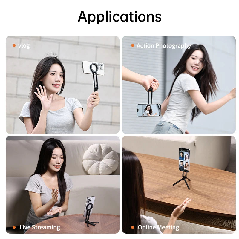 Ulanzi MA30 Magnetic Carabiner Mini Phone Tripod