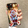 New Christmas-themed Santa Claus pattern creative best-selling phone case - suitable for iPhone 11/12/13/14/15/16/17 Pro Max/Plu
