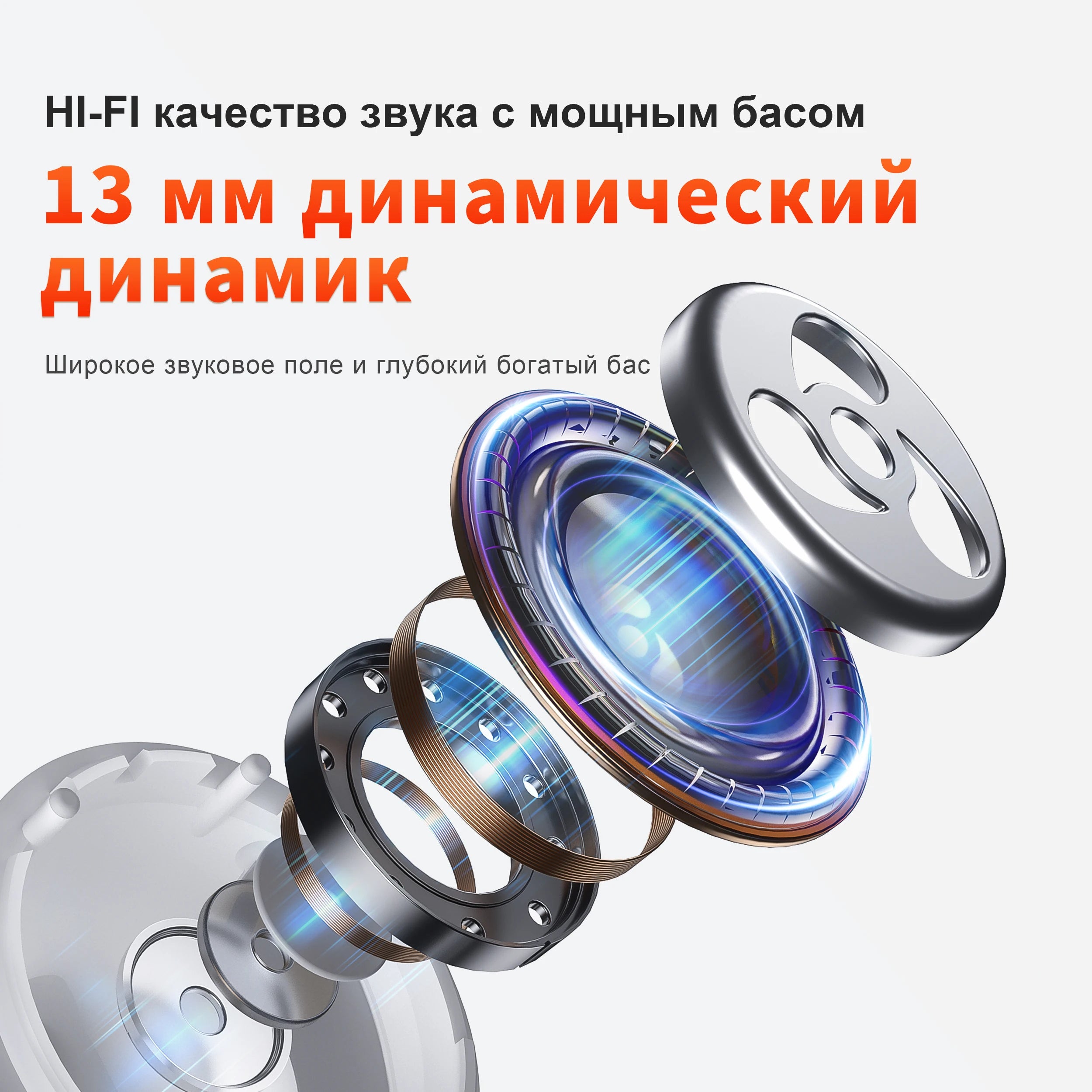Wireless Earphones QERE E28 NEW TWS Bluetooth 5.3 HD Microphone HIFI Headphone 13mm Driver Low Latency gaming waterproof Earbud