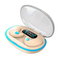 X55 Sleep Invisible Earbuds Mini Tiny Headphones Hidden Ture Wireless Auricular Cuffie Stereo Noise Cancelling Earphone