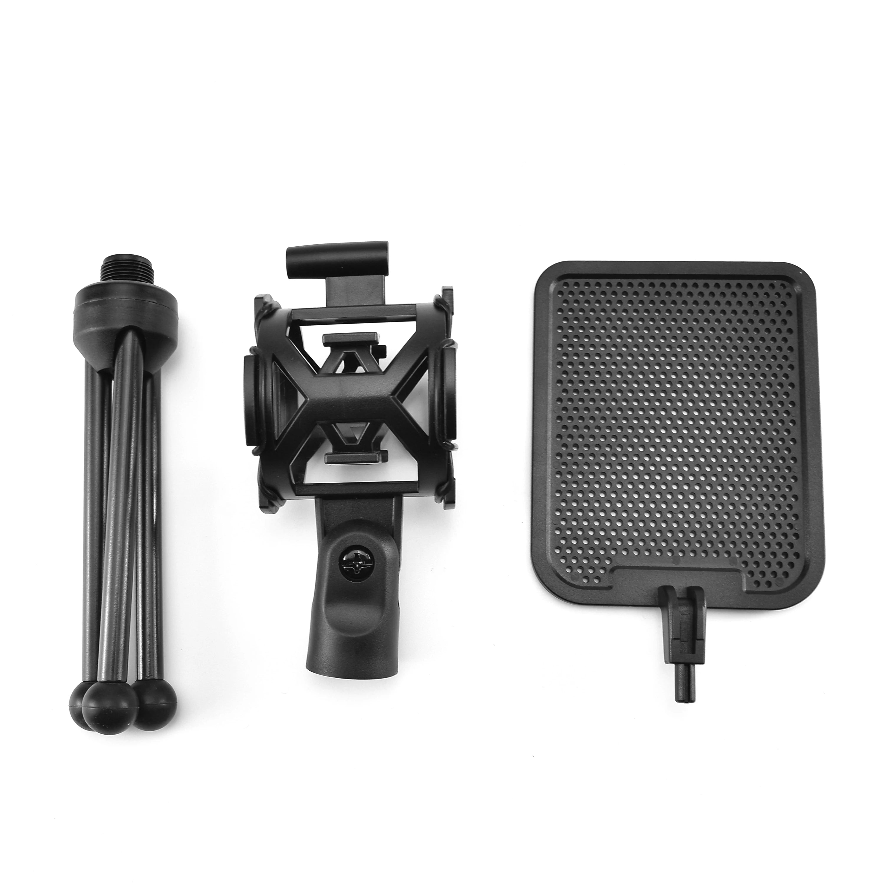 Professional USB Condenser Microphone Kit – Gaming & Podcast Mic for PC/Laptop, Wired Studio Recording Mic for Streaming, Karaoke & Voice Overs.
