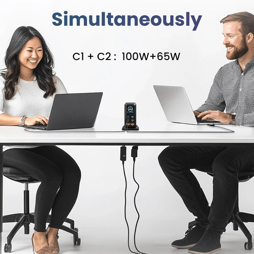 ASOMETECH 240W GaN Desktop Charger Station