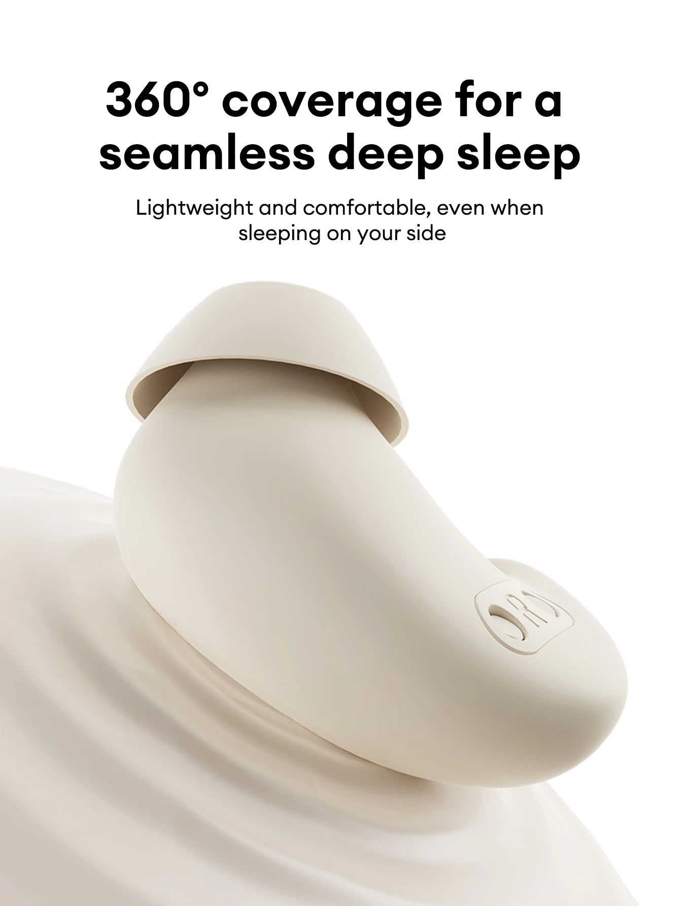 Lenovo LE203 Wireless Bluetooth 6.0 Sleep Headphones Small Lightweight Comfortable In-Ear Earphone Long Battery Life With Mic