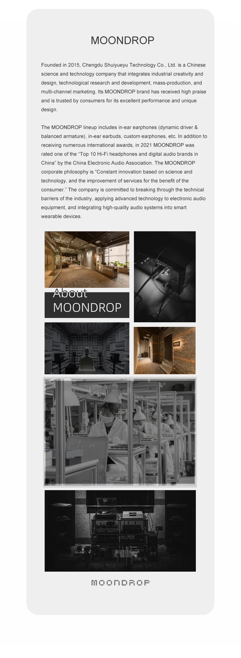 MOONDROP CHU II High Performance Dynamic Driver IEMs Earphones Interchangeable Cable in-Ear Hifi Headphone