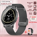 2025 New 1.32inch AMOLED Smart Watch Women GPS Trajectory Heart Rate Bluetooth Call Always Display Lady Smartwatches Men For IOS