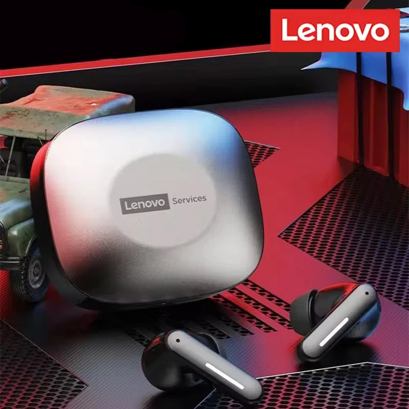 New Lenovo LE209 Wireless Bluetooth Earphone ANC Noise Reduction HiFi Music Bluetooth Headphone 30H Battery Life Gaming Headset