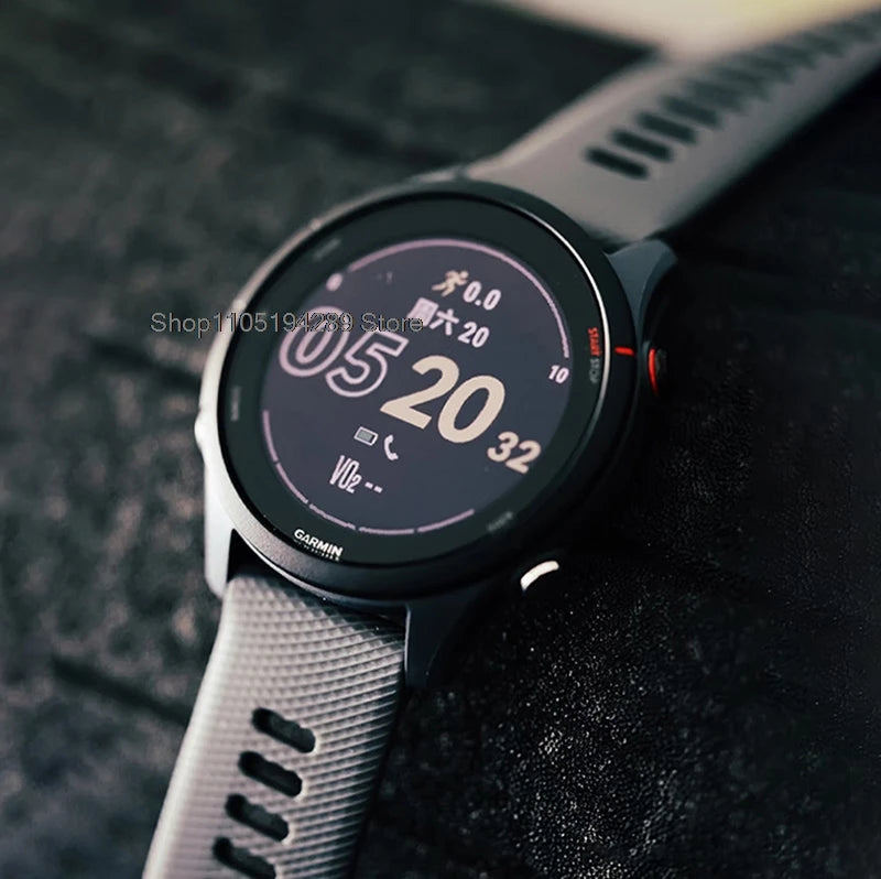Garmin Forerunner 255 Sports Smartwatch 46mm 1.3'' Color Screen 14 Days Battery Life 4GB RAM NFC Bluetooth Wifi 5ATM Waterproof