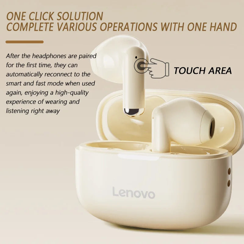 Lenovo EA110 TWS Gaming Earphone ENC High-definition Calling Bluetooth Headphones Noise Reduction 200mAh HD Voice Sports Earbuds