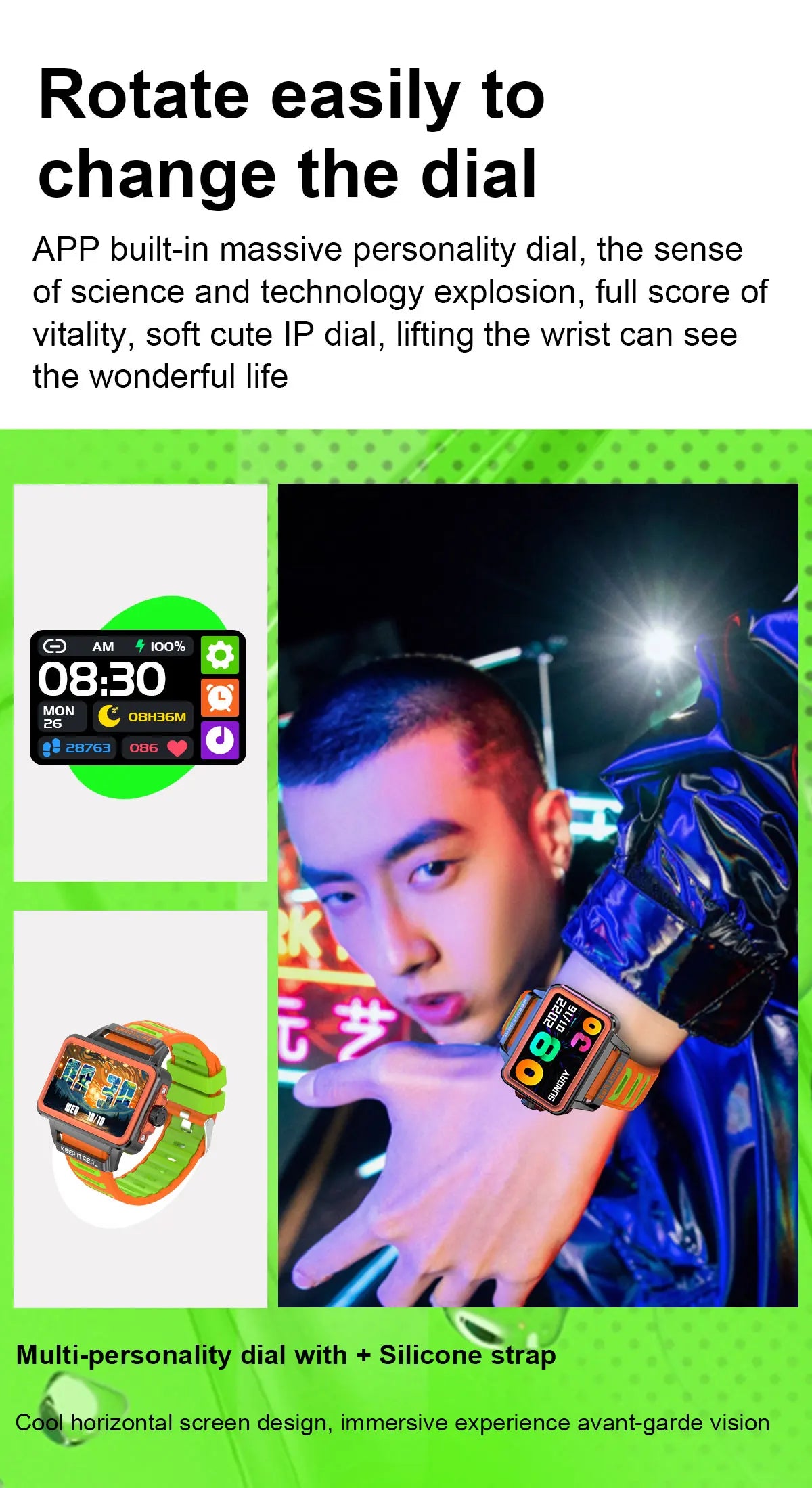 SENBONO New Smart Band for Men Women Sleep Heart Rate Monitor Waterproof Bracelet Sport Women Men Smartwatch for IOS Android