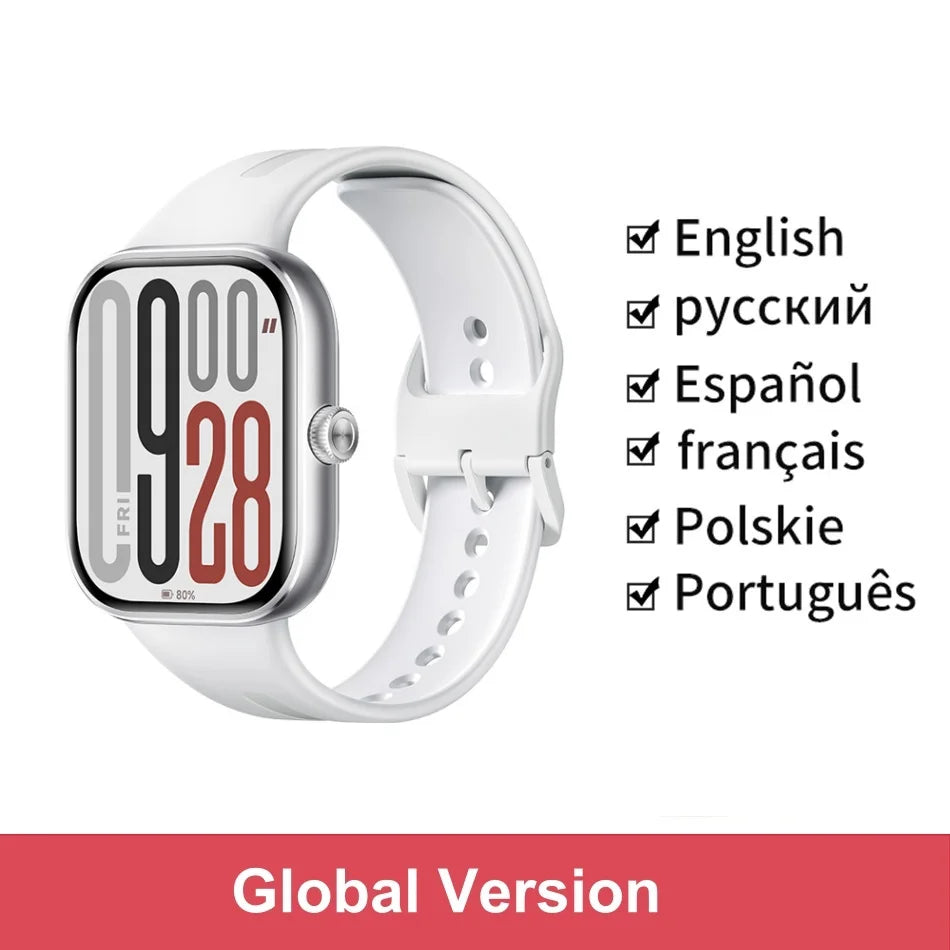 Global Version Xiaomi Redmi Watch 5 Smartwatch Bluetooth Phone Call 2.07'' Display 550mAh Battery Health Monitoring Sports Mode
