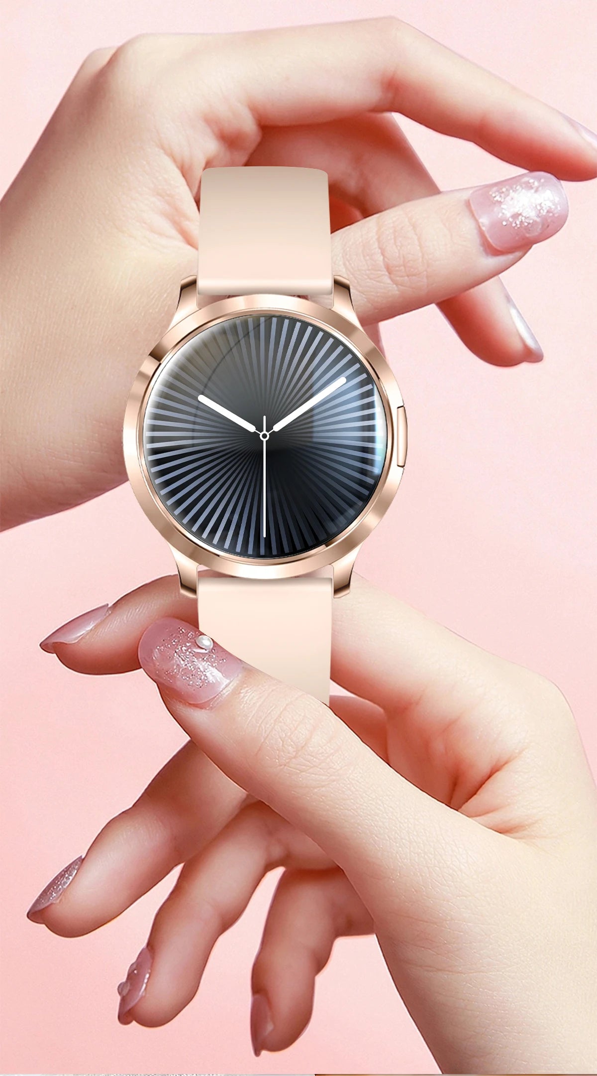2025 New 1.32inch AMOLED Smart Watch Women GPS Trajectory Heart Rate Bluetooth Call Always Display Lady Smartwatches Men For IOS