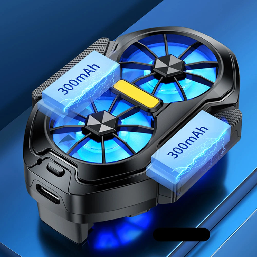 Dual-Fan Mobile Phone Game Cooler (FS01)