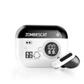 Zombies Cat Alloy ANC Headphones Bluetooth 6.0 -45dB Active Noise Cancellation Earbuds Powerful Deep Bass TWS Wireless Earphones