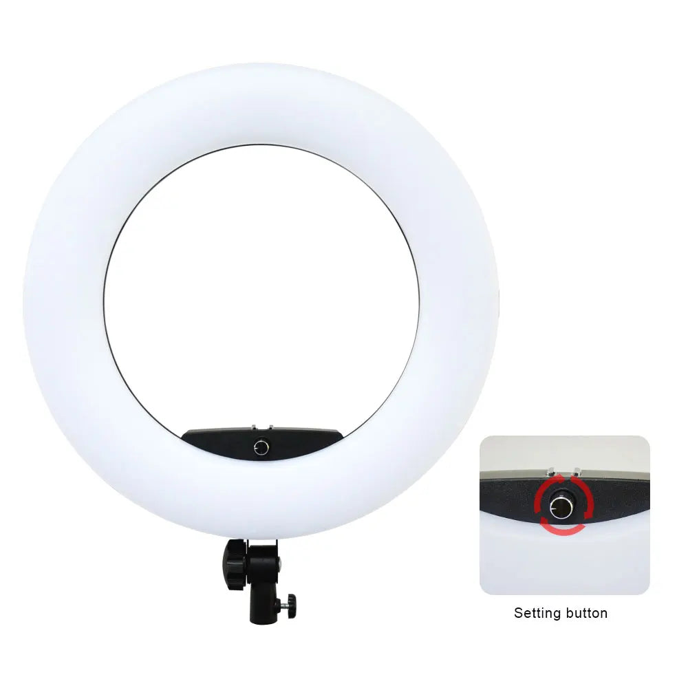 18inch FE480 96W LED Ring Light with Tripod And Remote Control Bi-color Video Lamp for Makeup Beauty Salon Photography Studio