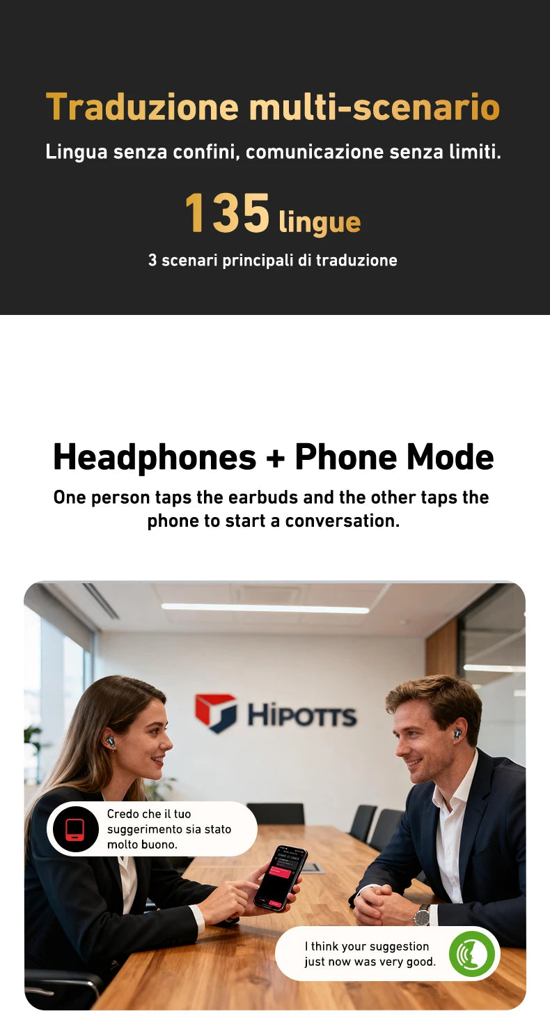 HTC NE79 TWS Wireless Bluetooth Earphones: AI Translator Earbuds Noise Cancellation Long Battery Life Premium Audio Headphones