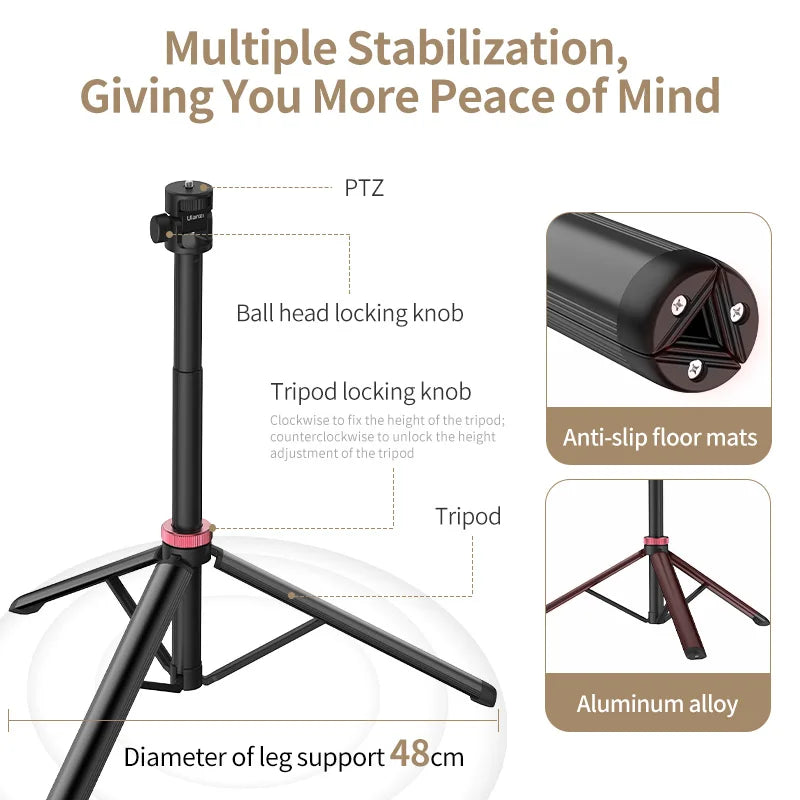 Ulanzi MT-79 Professional Extendable Tripod