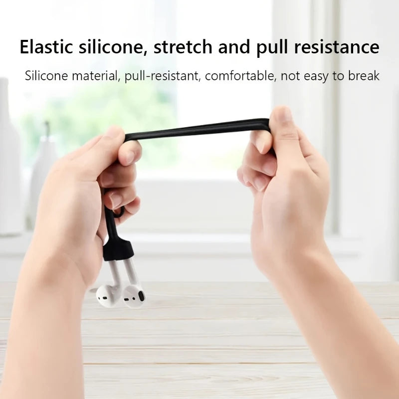 Silicone Lanyard Strap Anti-Lost Cord Sports Lanyard