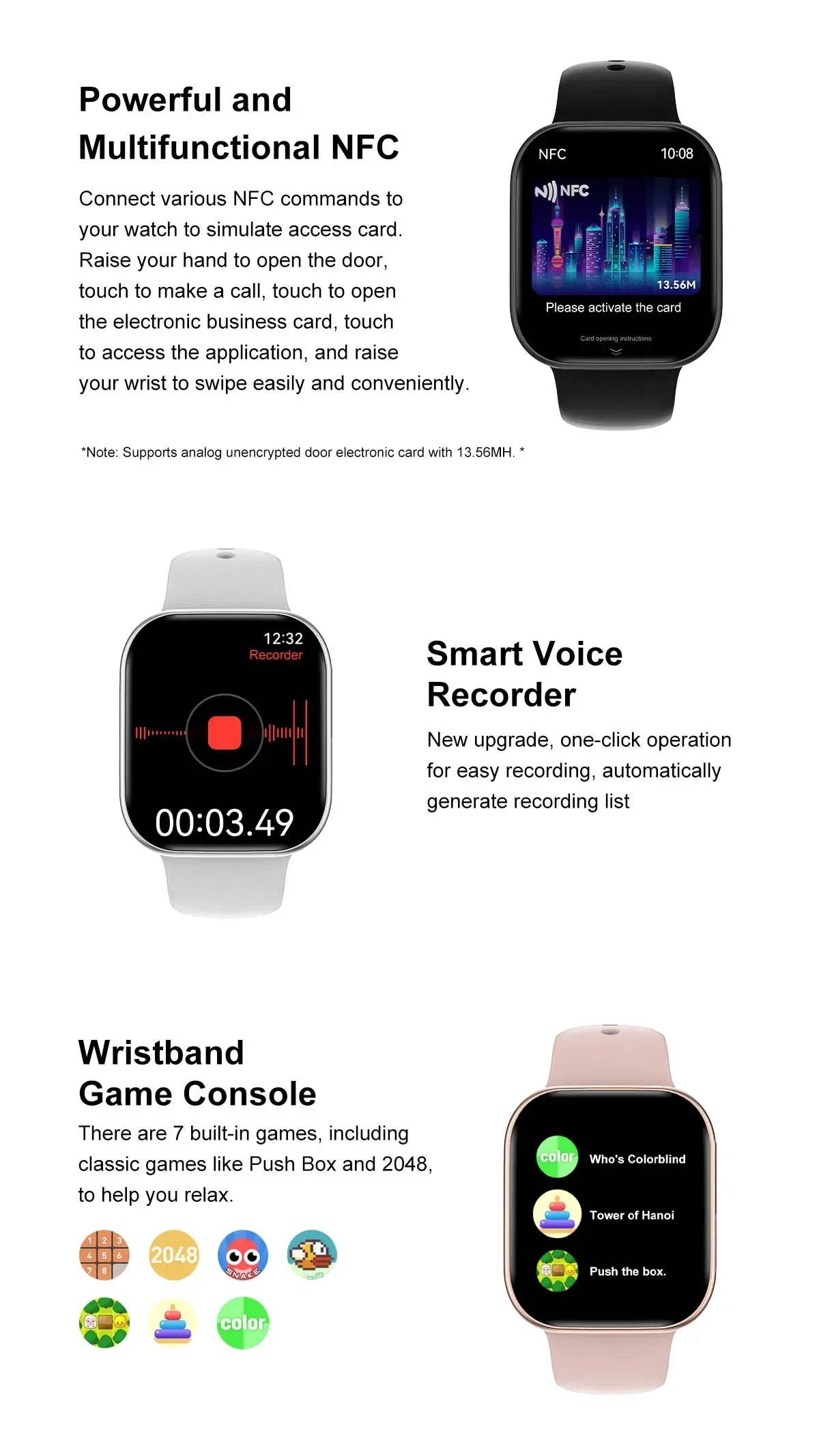 2025 New Original for Apple DT Watch 10 Smart Watch Men AMOLED 4GB Memory Music 3D Surround BT Call Waterproof smart watch Woman