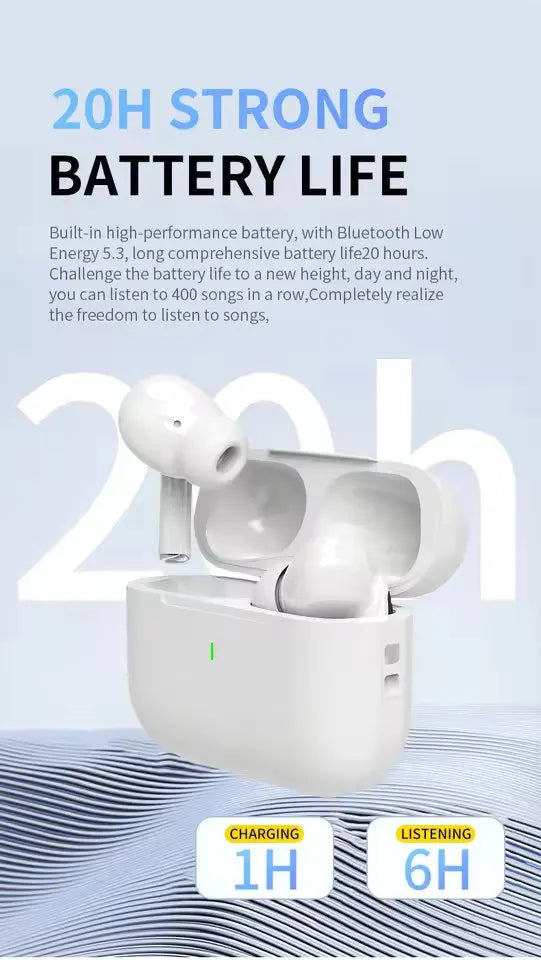 UEESFIT NEW A5 TWS Wireless Earphones Bluetooth 5.3 Sports Headphones HD Call HiFi Sound Headset Mini In-Ear Earbuds With Mic