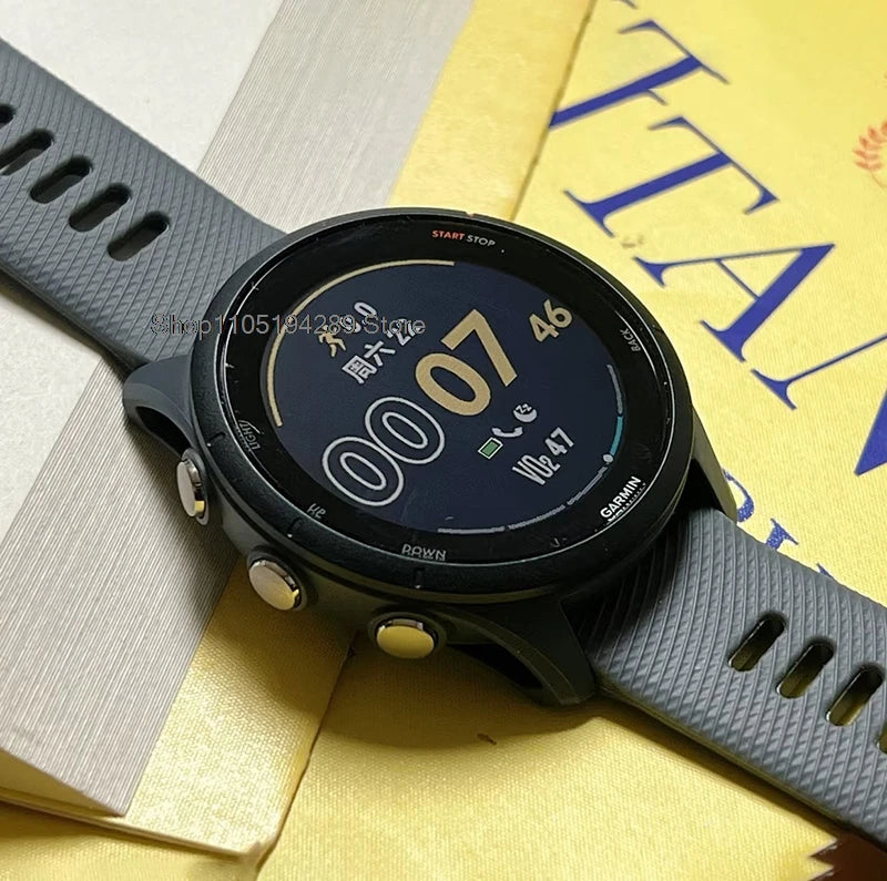 Garmin Forerunner 255 Sports Smartwatch 46mm 1.3'' Color Screen 14 Days Battery Life 4GB RAM NFC Bluetooth Wifi 5ATM Waterproof