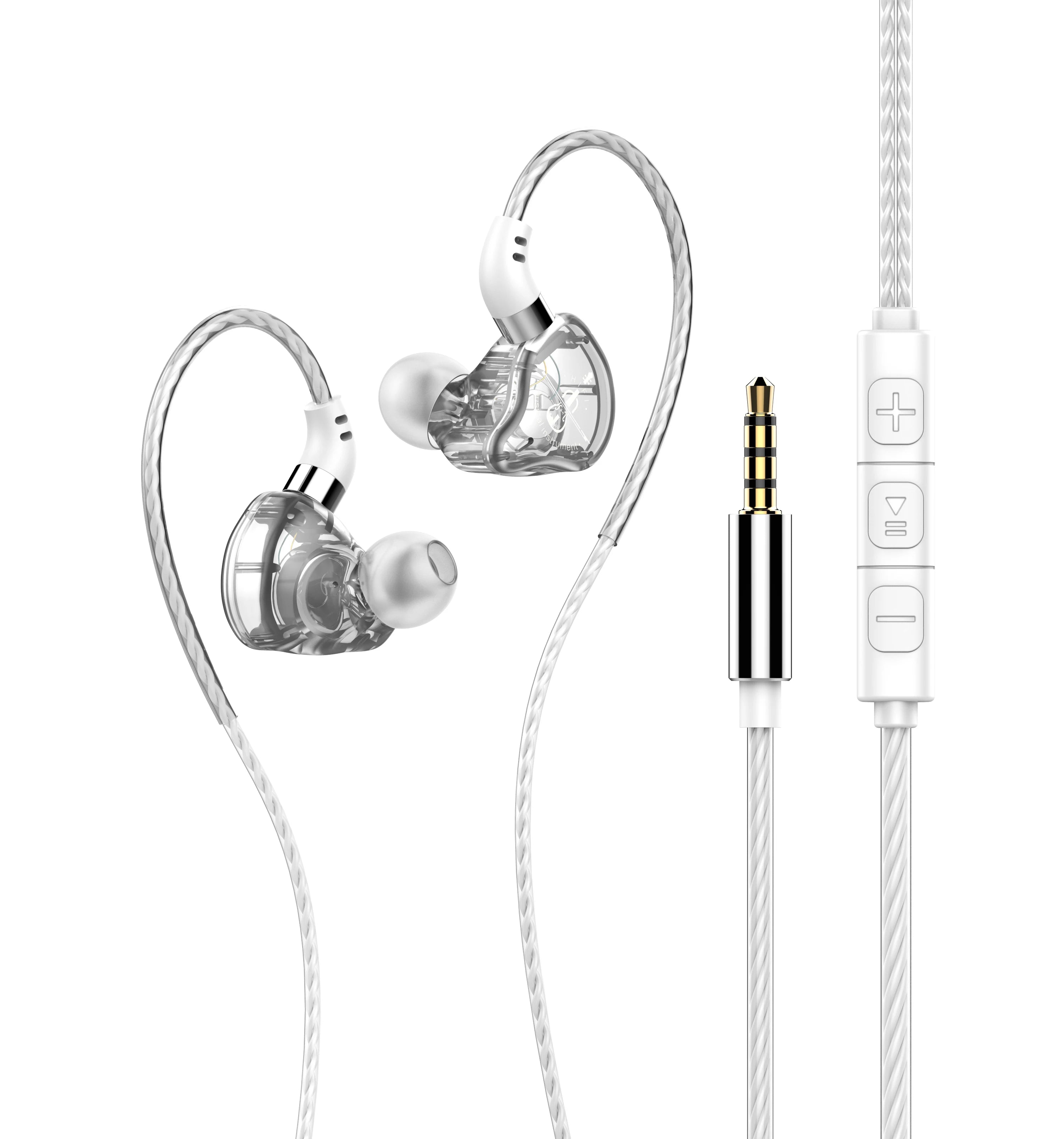 Original Type-C Wired Headphones Handsfree with Mic Earbuds Bass Stereo Hifi Earphones Headset Gaming for Samung for Xiaomi