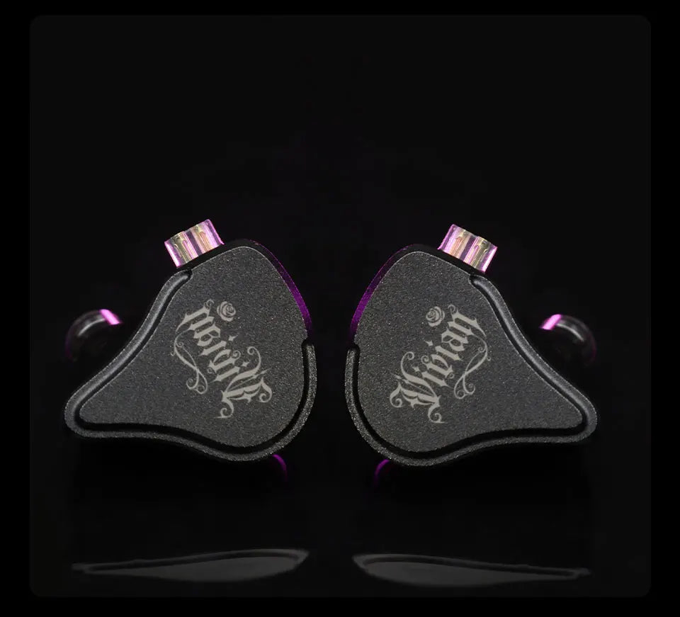 CVJ Vivian In Ear Earphones10mm Dual Magnetic Sound 3 Tuning Modes Music Movies Gaming Ergonomic Design Ideal for HiFi Upgrade