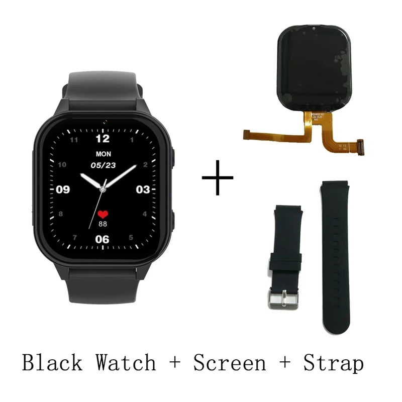 4G Smart Watch Kid SOS GPS WiFi Wristwatch Whatsapp KT19Pro MAX Android8.1 with Video Call Camera Monitor Children smartwatch