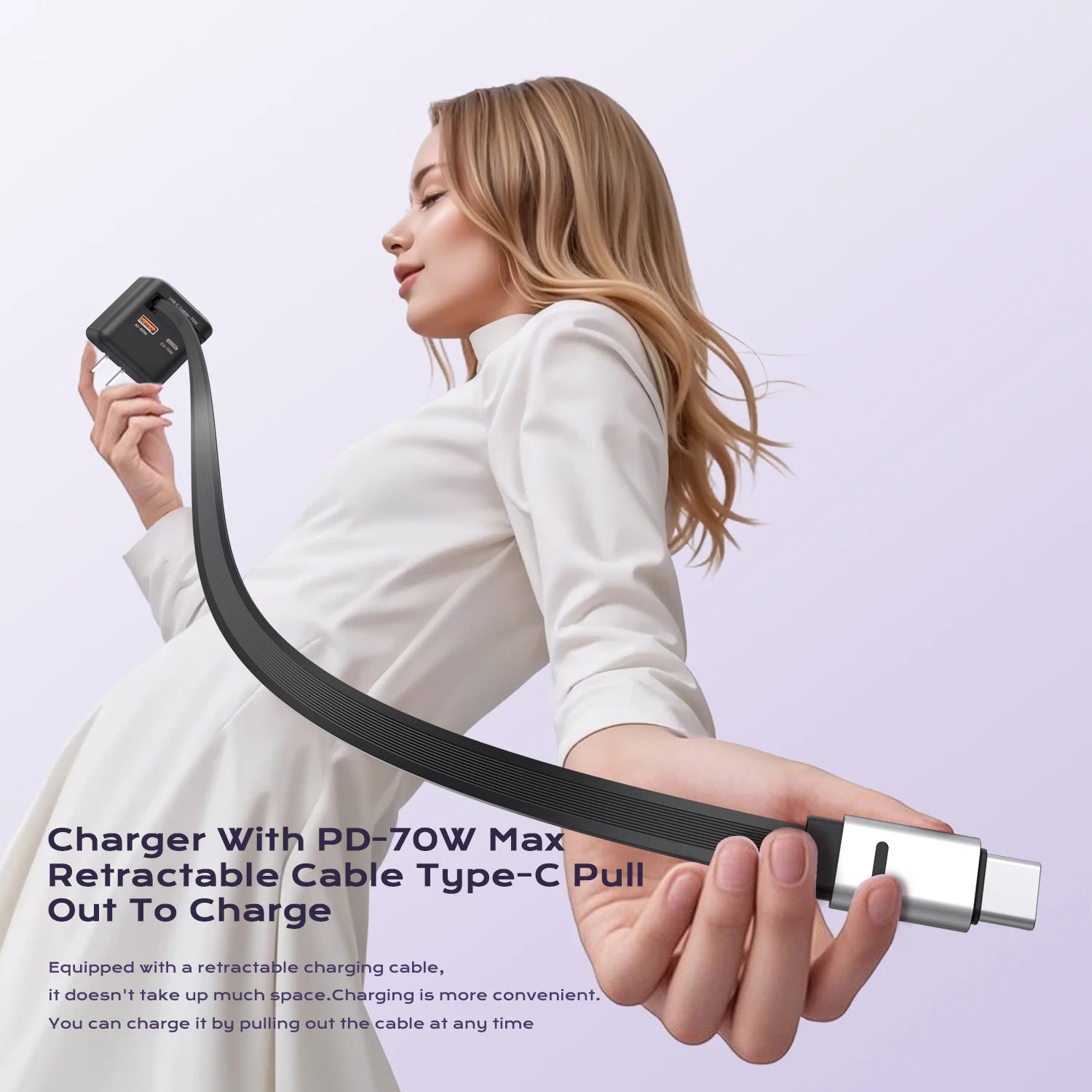 ASOMETECH GaN Fast Charger (45W) with Display