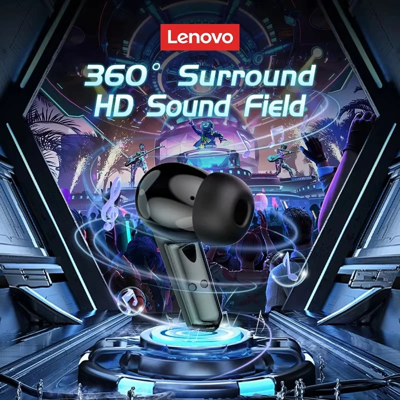 Lenovo Bluetooth Wireless Headphones Built In Microphone USB Type C Charging Port Noise Isolating Comfortable Over Ear Headset C