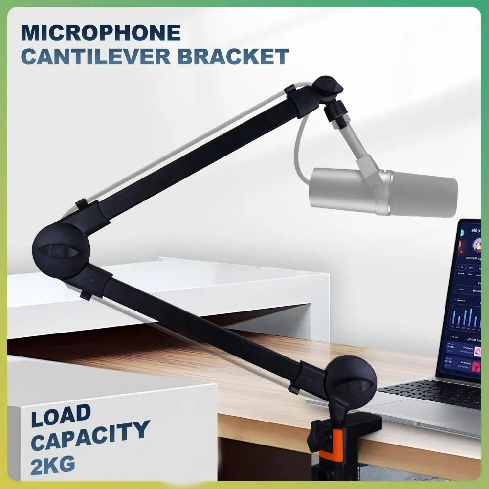 Microphone Boom Arm Mic Stand Desk Mounted 360°