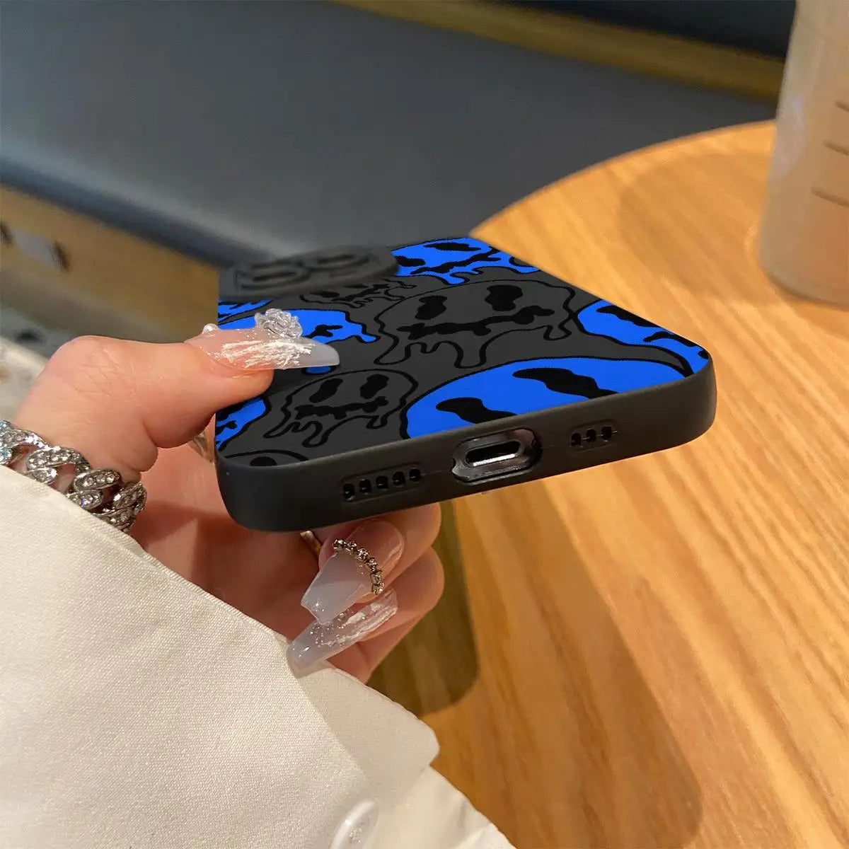 Shockproof Ghost Pattern TPU iPhone Case