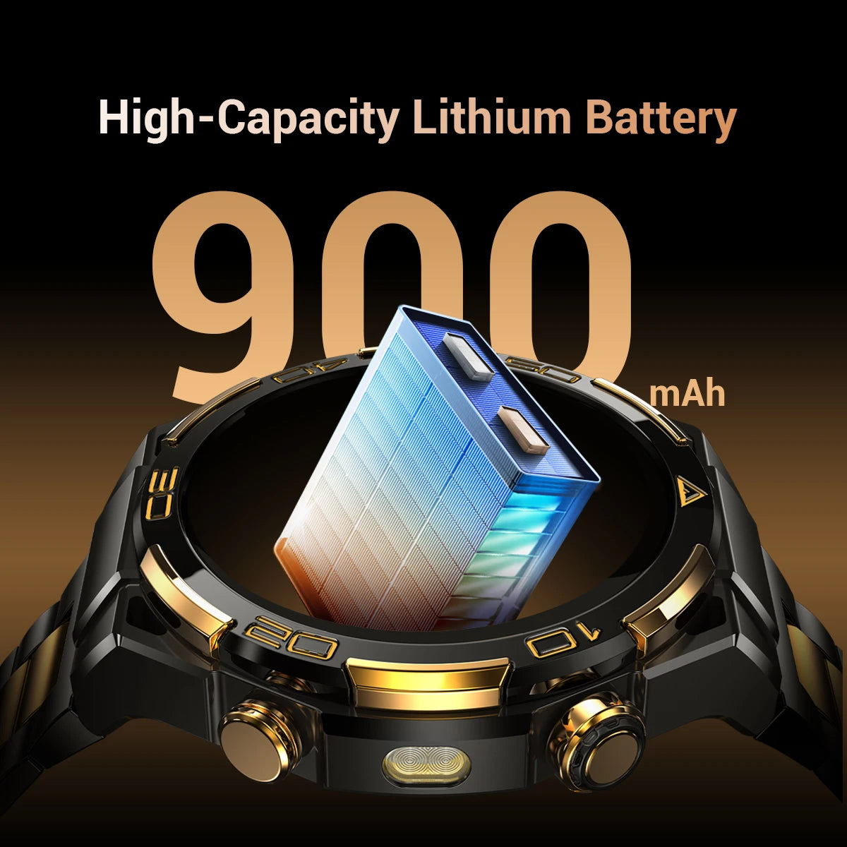 New Blackview W90 Pro GPS Smart Watch 1.43" HD AMOLED Display, 900mAh/ 20Days Standby Bluetooth Waterproof Sport Watch for Men