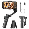 AOCHUAN 3-Axis Handheld Gimbal Stabilizer SmartXE for iPhone Android AI Face Tracking TikTok Vlog Smartphone Camera Stabilizer