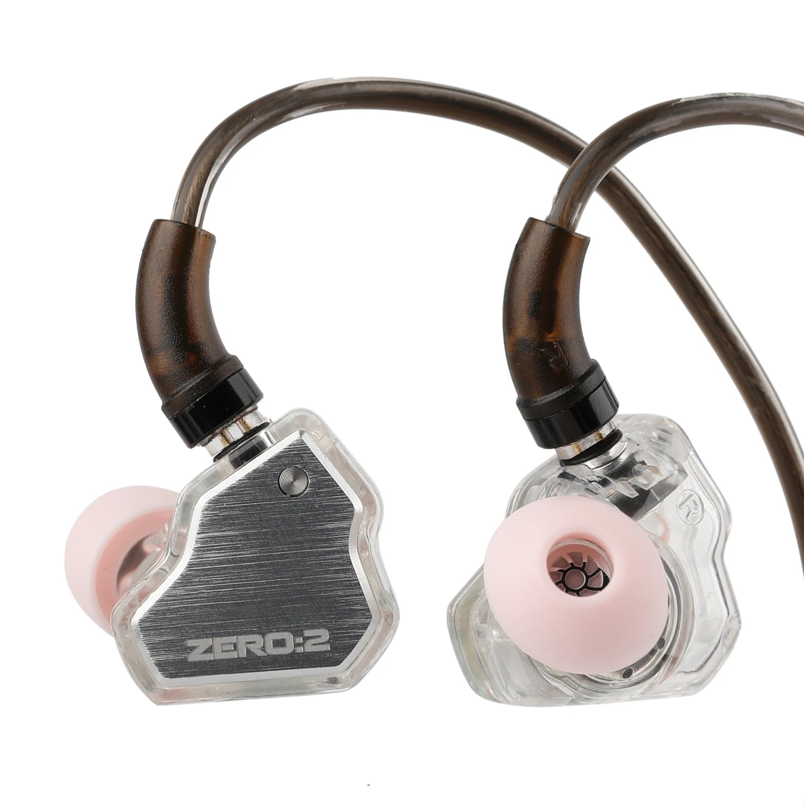 7Hz x Crinacle Zero :2 Updated 10mm Dynamic Driver IEM Wired Earbuds Earphones Gaming Earbuds with OFC IEM Cable for Musician