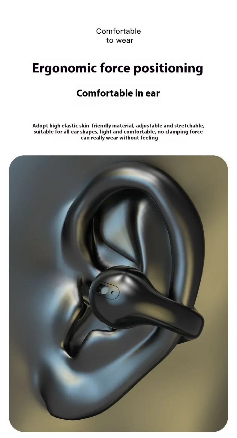 Lenovo T75 Original Bluetooth 5.3 Wireless Headphones Bone Conduction Sports Earphones HiFi Sound Quality For Phone Android