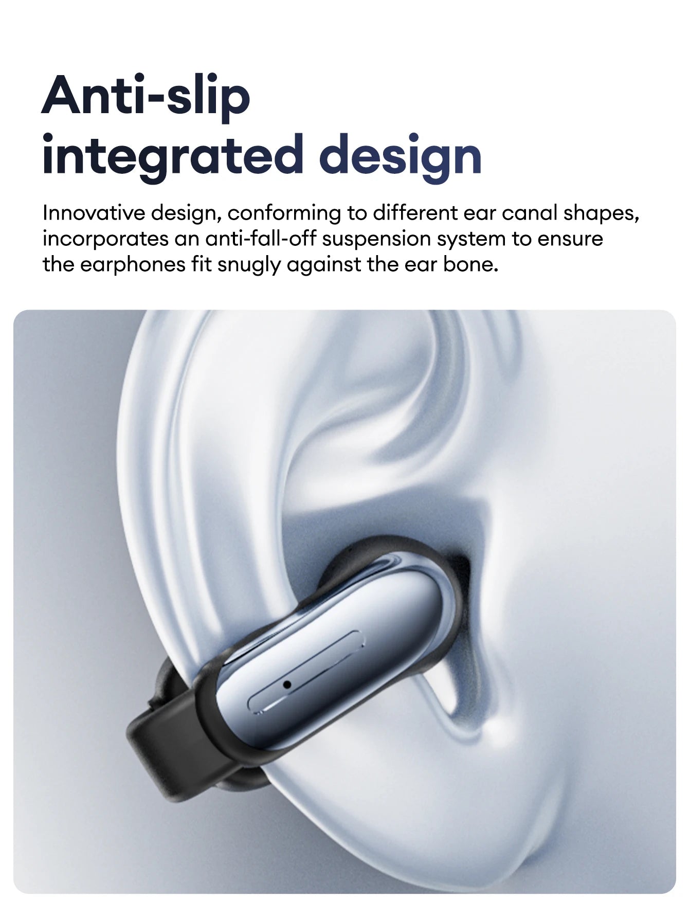 Lenovo LES-108 Bone Conduction TWS Ear Clips Earphones Wireless Bluetooth V6.0 Earbuds Sports Headphones Al Call Noise Reduction