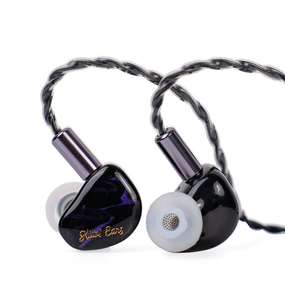 Linsoul Kiwi Ears Cadenza IEM Earphones 10mm Beryllium Dynamic Driver 4-core Braided Copper Cable with Single-ended Termination