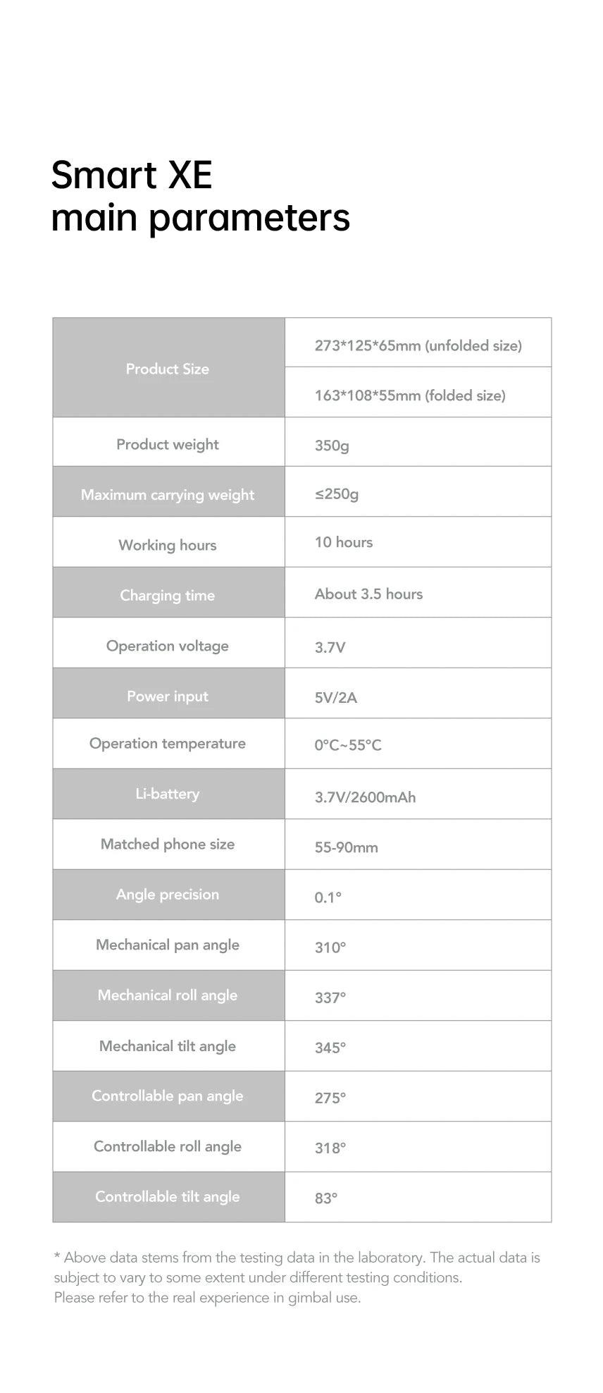 AOCHUAN 3-Axis Handheld Gimbal Stabilizer SmartXE for iPhone Android AI Face Tracking TikTok Vlog Smartphone Camera Stabilizer