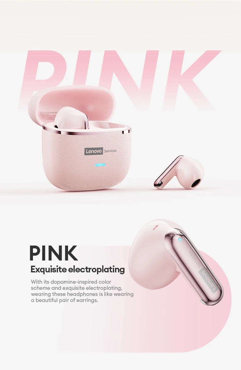 Lenovo LE230 Wireless Bluetooth 6.0 Earphones In-Ear High Sports Headphones Long Endurance Gaming Esports Earbuds 2026 New Model