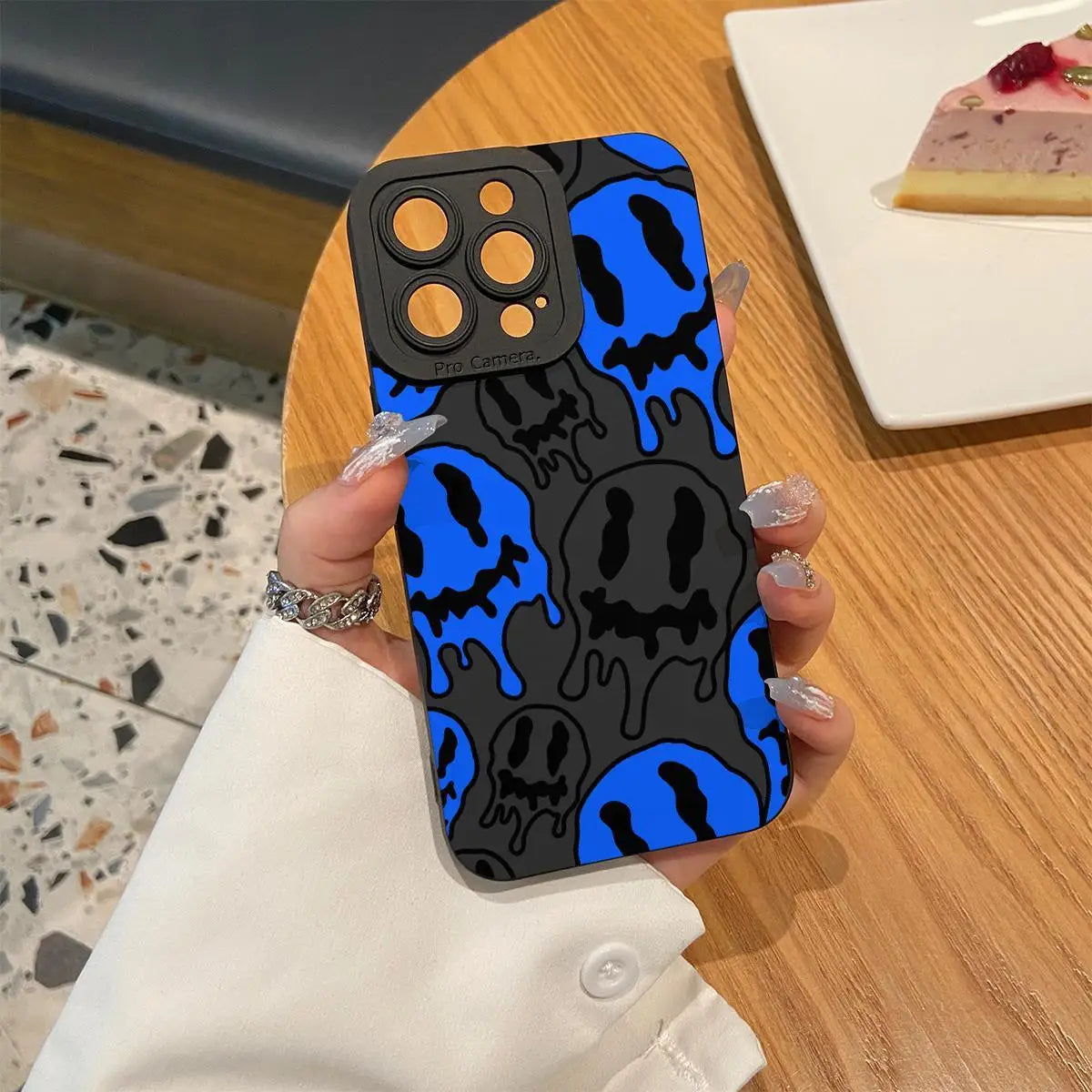 Shockproof Ghost Pattern TPU iPhone Case