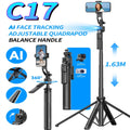 FGCLSY C17 AI Face-Tracking Selfie Stick Tripod