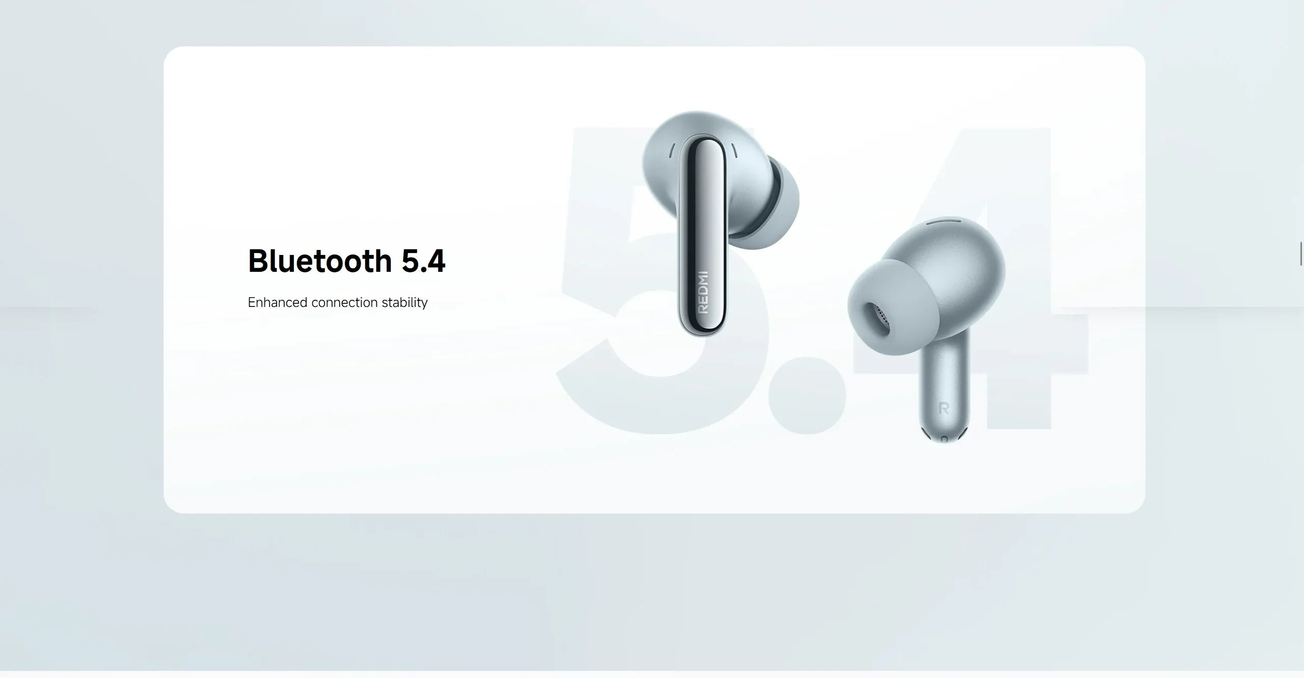 Xiaomi Redmi Buds 8 pro TWS Bluetooth 5.4 Earphones with 3MIC AI 55dB ANC 35H Battery Dual Connection Earbuds for Mobile Phone