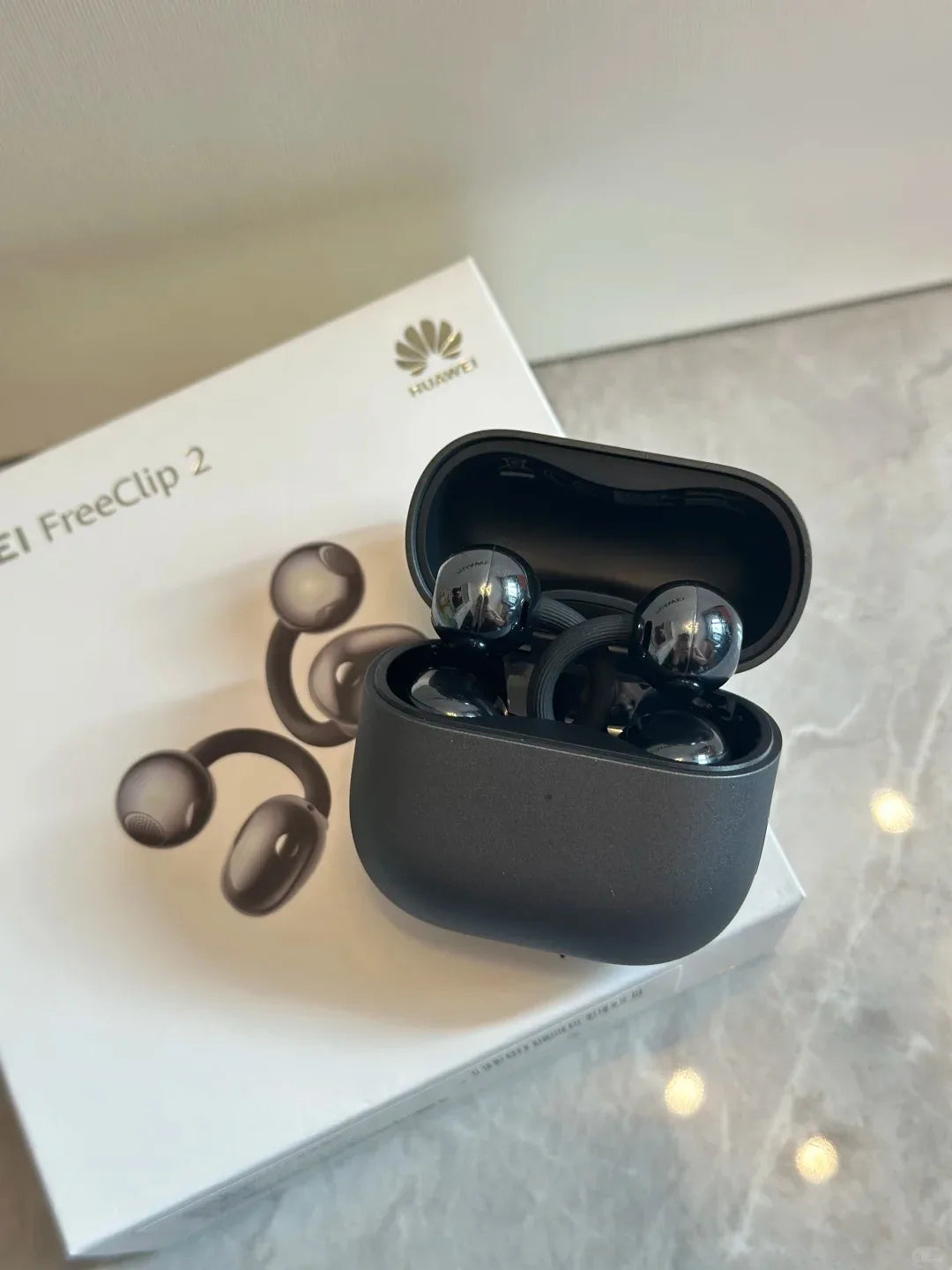 Global Version Huawei Freeclip 2 Adaptive Open-ear Listening Crystal-clear Calls BT 6.0 Gesture Control Dual Device Connection