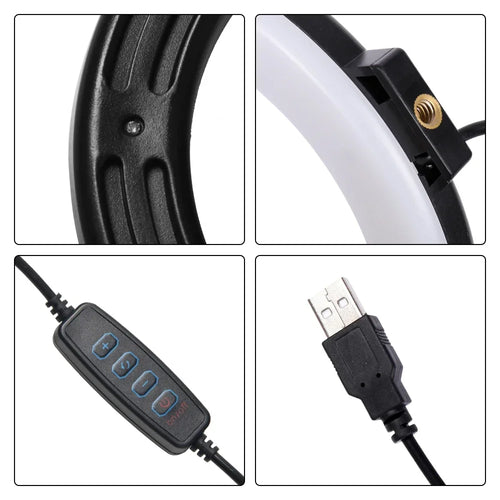 12" LED Selfie Ring Light with Stand